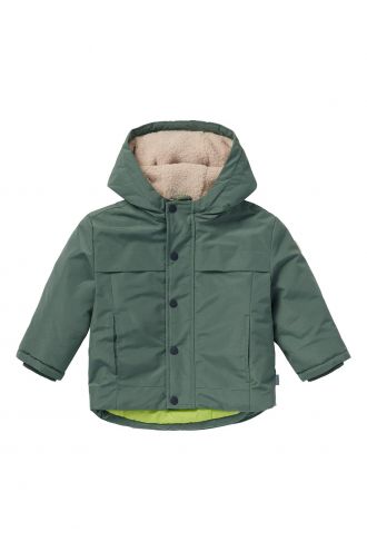 Noppies Baby Winterjas Gamones - Uni Green Noppies Baby Winterjas Gamones - Uni Green