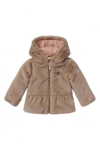 Noppies Baby Winter jacke Flize - Light Taupe
