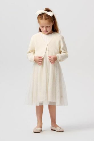 Noppies Vest Eureka - Antique White