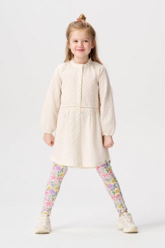 Noppies Kids Dress Enigma - Whitecap Gray
