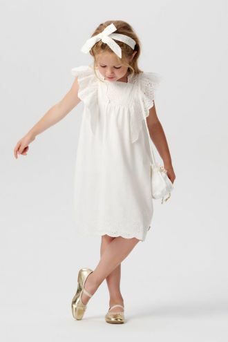 Noppies Dress Eglin - Bright White
