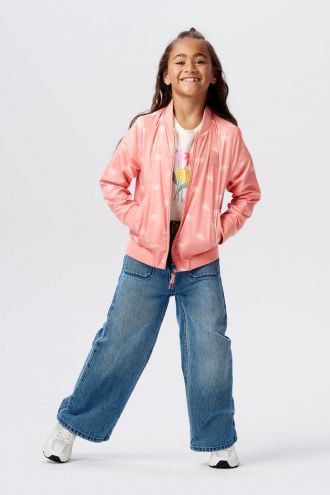 Noppies Summer jacket Eunice - Reversible - Coral Haze