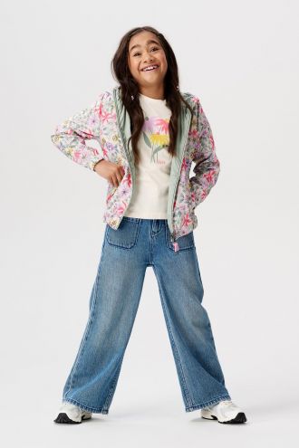 Noppies Kids Manteau d'été Ellisville - Reversible - Whitecap Gray
