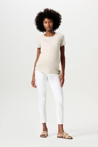 esprit Slim Umstandshose - Bright White