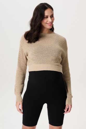 Noppies Maternity Trui Pablo - White Pepper