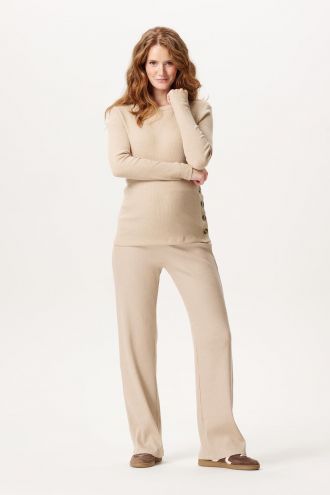 Noppies Maternity Casual broek Soro - White Pepper