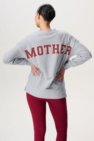 Noppies Maternity Trui met voedingsfunctie Alta - Backprint - Grey Melange