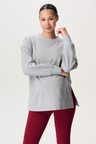 Noppies Maternity Pull d'allaitement Alta - Grey Melange