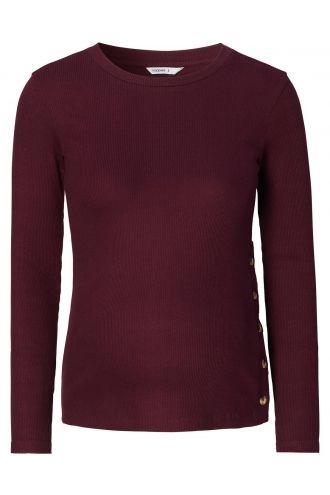 Noppies Maternity T-shirt d'allaitement Aarhus - Fig