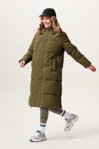 Noppies Maternity Winterjas Teavu - Dark Olive