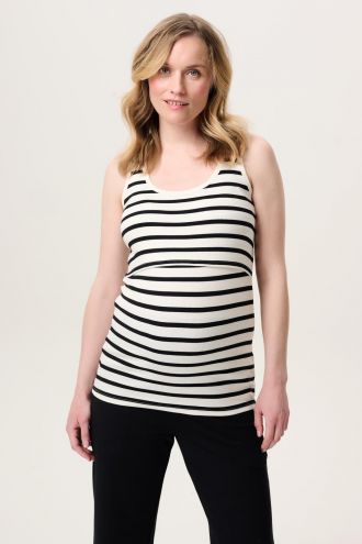 Noppies Maternity Still-Top Jamee - Cream Stripe