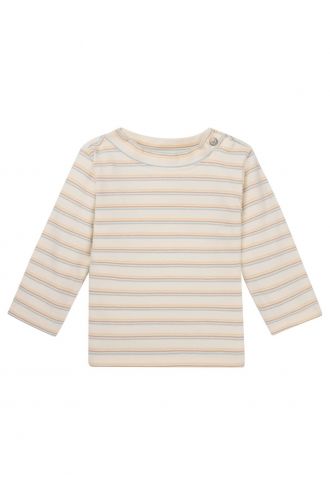 Noppies Baby Langarmshirt Owings - Stripe pattern Off white
