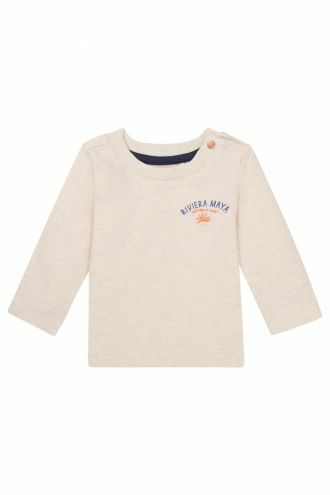 Noppies Baby Langarmshirt Olton - Oatmeal