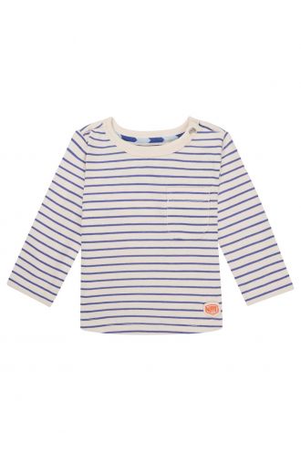 Noppies Baby T-shirt manches longues Osburn - Stripe pattern Dark Blue Noppies Baby T-shirt manches longues Osburn - Stripe pattern Dark Blue