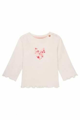 Noppies Baby Langarmshirt Marlow - Whisper White