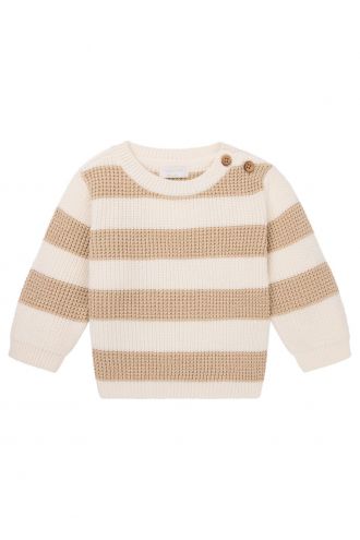 Noppies Baby Pullover Ozona - Stripe pattern Sand/Nude