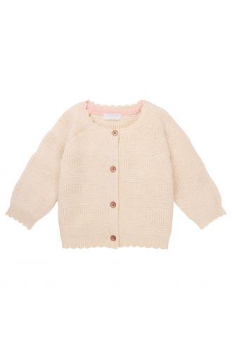 Noppies Baby Strickjacke Montrose - Oatmeal