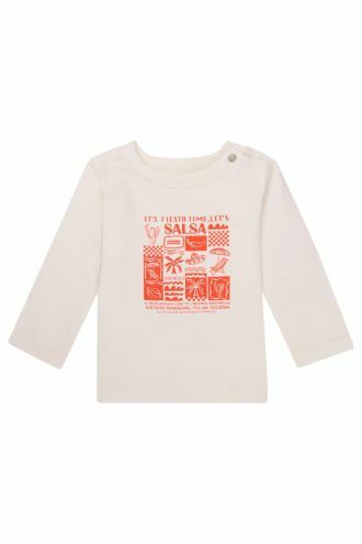 Noppies Baby Langarmshirt Okawa - Whisper White