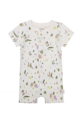 Noppies Baby Play suit Olympia - Animals pattern Off white