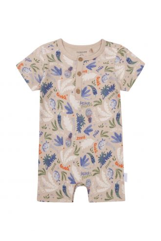 Noppies Baby Play suit Offida - Fruit pattern Sand/Nude