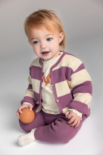 Noppies Baby Gilet Tiki - Mellow Mauve