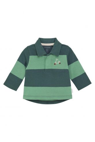 Noppies Baby Longsleeve Stuart - Stripe Pattern Medium Grey