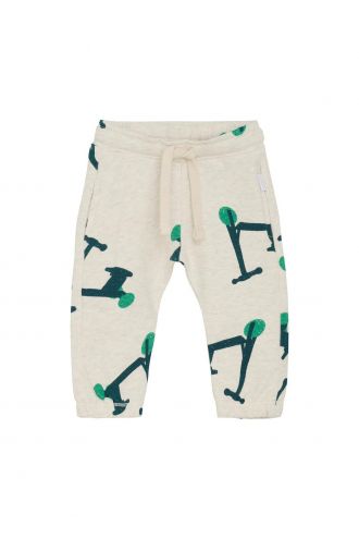 Noppies Baby Pantalon Sudbury - Vehicle Pattern Green