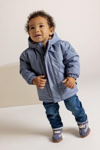Noppies Baby Manteau d'hiver Ofunato - Flint Stone