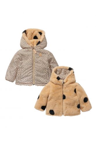 Noppies Baby Winterjas Metairie - Reversible - Wheat