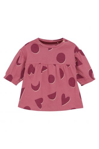 Noppies Baby Jurk Tecumseh - Floral Pattern Pink