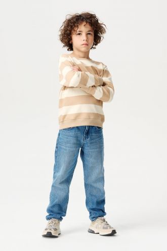 Noppies Kids Sweater Lihue - Stripe pattern Sand/Nude