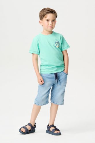 Noppies Kids Jeans Shorts Laurens - Washed Blue
