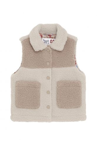 Noppies Kids Bodywarmer Pittsboro - Wood Ash