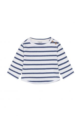 Noppies Baby Longsleeve stripe - Gray Blue