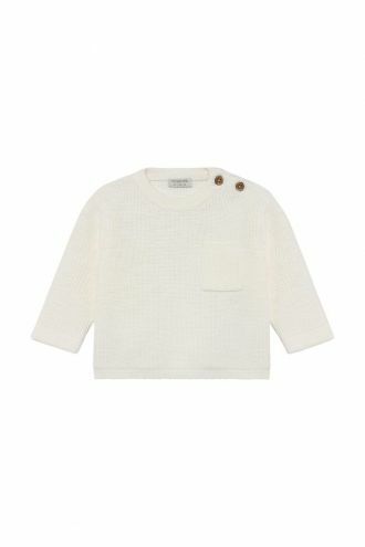 Noppies Baby Trui Pullover LS - Egret