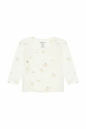 Noppies Baby Longsleeve all over print - Egret