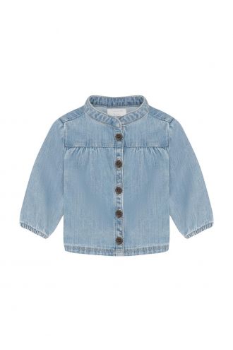 Noppies Baby Blouse - Light Blue Denim