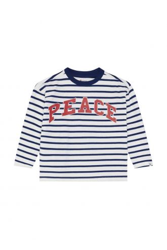Noppies Kids T-shirt stripe - Egret