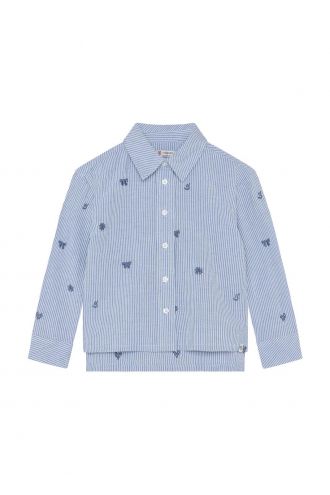 Noppies Kids Bluse stripe - Light Blue