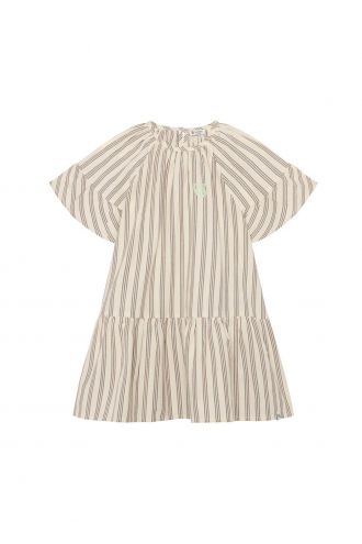 Noppies Kids Jurk stripe - Bone White