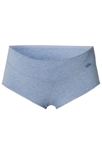 Short Cotton Melange - Light Blue Melange
