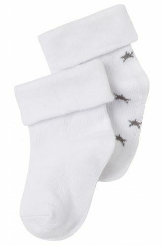 Noppies Socks (2 pairs) Levi - White