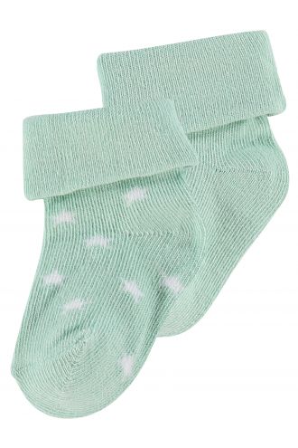 Noppies Socks (2 pairs) Levi - Grey Mint