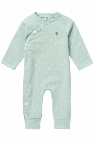 Noppies Strampler Lou - Grey Mint