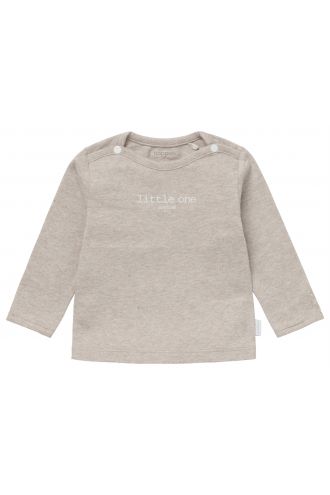 Noppies Langarmshirt Hester - Taupe Melange