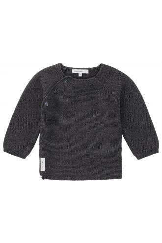 Noppies Cardigan Pino - Dark grey melange