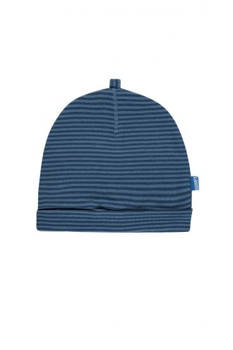 IMPS&ELFS Hat Pim Stripe Print - Steal blue / dark steal blue