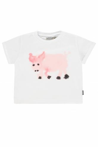 IMPS&ELFS T-shirt Van Mierlo (62-104) - white - pig