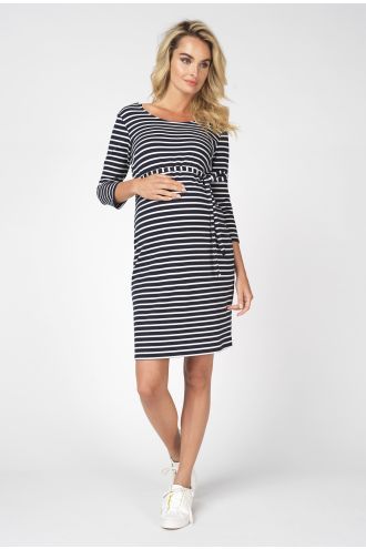 Noppies Jurk Paris - Night Sky Stripe