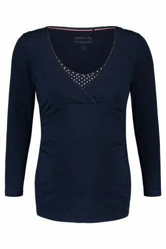 Pyjamashirt met voedingsfunctie Demi - Night Sky